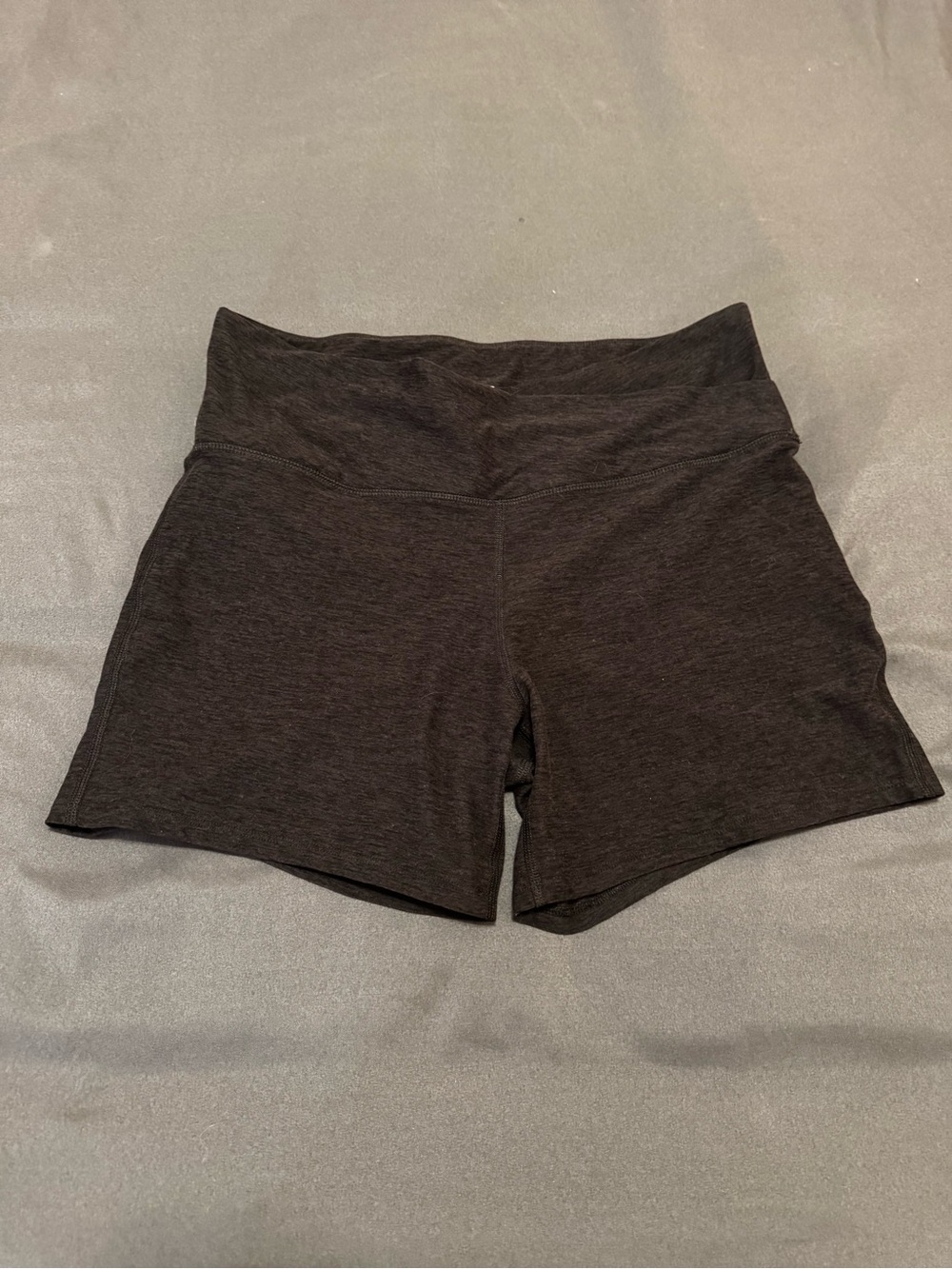 Athletic Works Women’s Bike Shorts in Charcoal Black